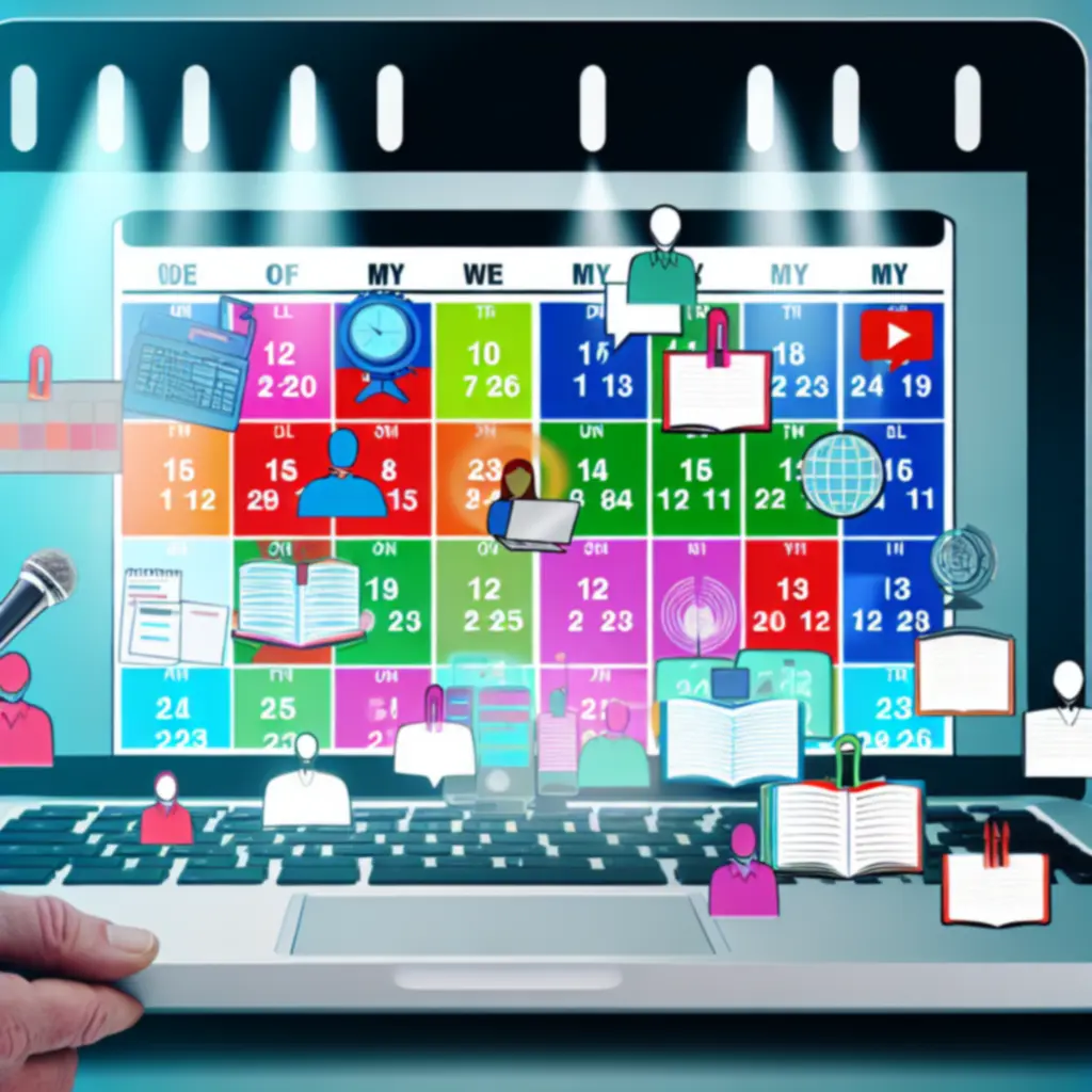 Prezentacja kalendarza wydarzeń edukacyjnych